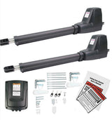 800KG Double Swing Auto Motor Remote Gate Opener Basic Kit - Side View