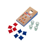 Cornhole Toss Portable Entertainment for Buck Hens Parties - Front View