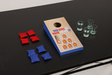 Cornhole Toss Portable Entertainment for Buck Hens Parties - Side View