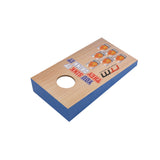 Cornhole Toss Portable Entertainment for Buck Hens Parties - Low Angle