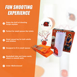 Basketball Game Toilet Bathroom Loo Entertainment Gift - Low Angle