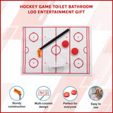 Hockey Game Toilet Bathroom Loo Entertainment Gift - Front View
