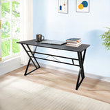 Computer Desk Home Office Study Writing Workstation Gaming - Front View