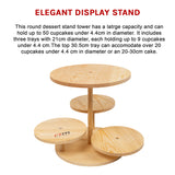 4 Tier Round Dessert Stand Tower Cake Cupcake Display