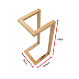 Wall Towel Rack for Rolled Towels Bathroom Storage - Extra Image