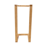 Wall Towel Rack for Rolled Towels Bathroom Storage - 45-Degree Angle