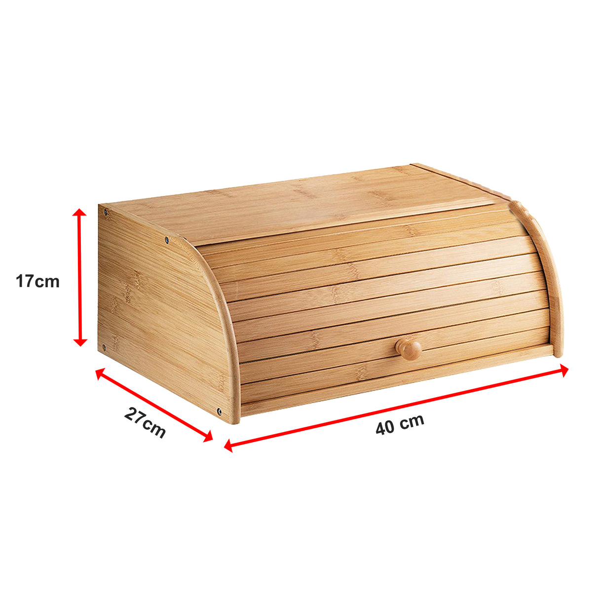 Bamboo Bread Box Kitchen Storage