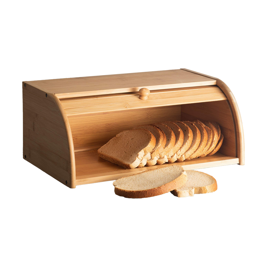 Bamboo Bread Box Kitchen Storage