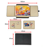 Portable Jigsaw 1000 Pieces Board Puzzle Storage Carry Safe Case Carrier - Extra Image