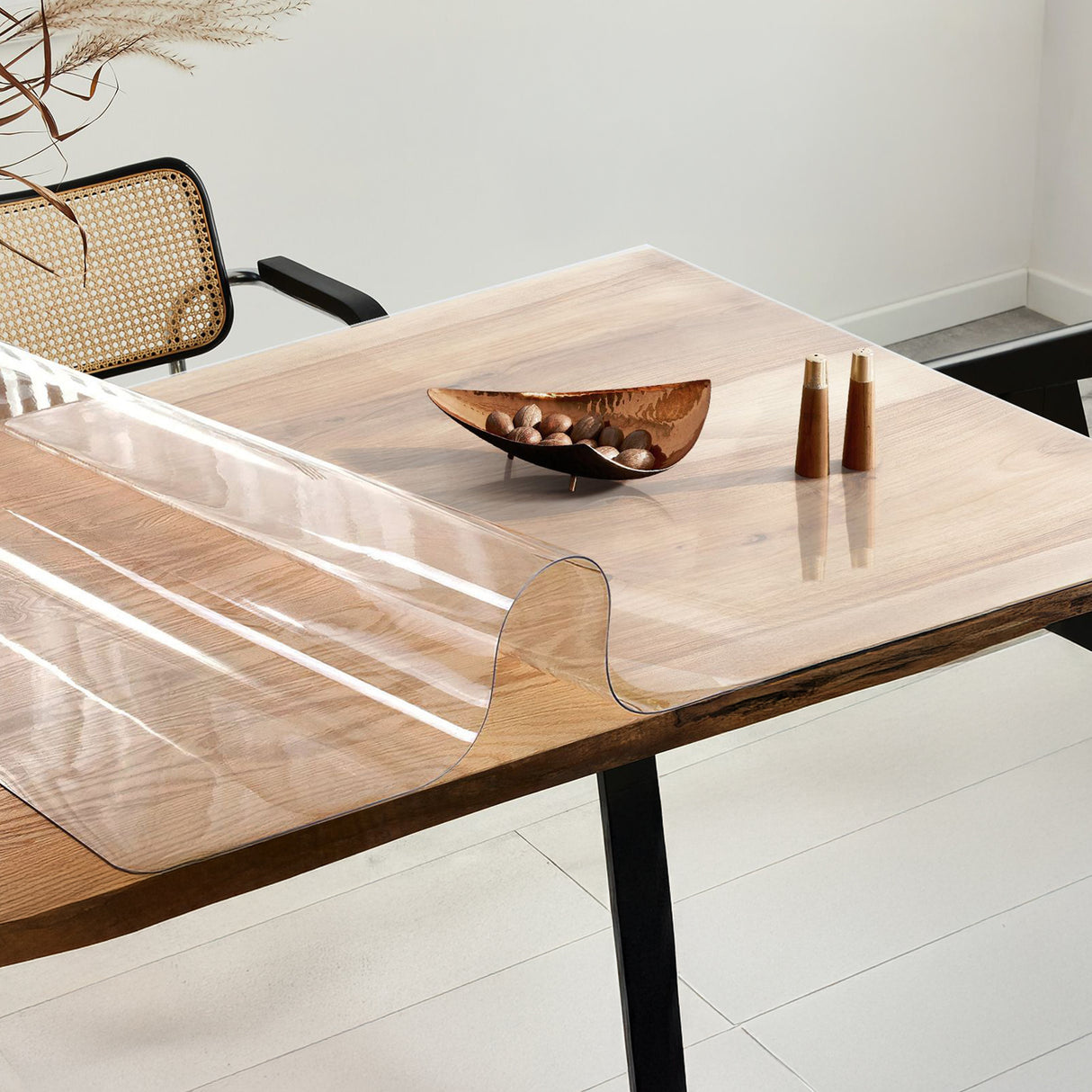 PVC Tablecloth Clear Plastic Cover Protector Mat