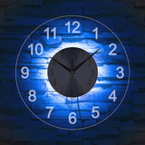 Modern Wall Clock Art - Close-Up Angle