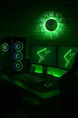 Modern Wall Clock Art - Low Angle