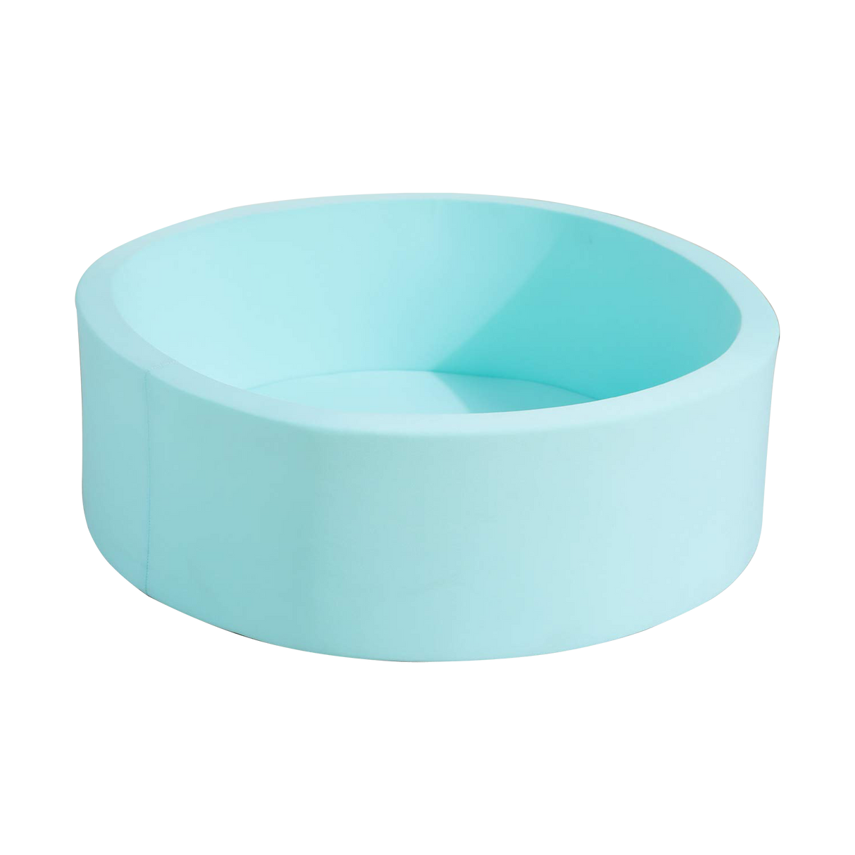 Round Ball Pit Playpen Enclosure &ndash; Safe Blue Play Area for Babies and Toddlers, Indoor or Outdoor
