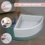 Corner Ball Pit Playpen Enclosure &ndash; Safe Grey Play Area for Babies and Toddlers, Indoor or Outdoor - Extra Image