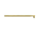 120x210cm Glass Shower Screen with Gold Wall Channel and Round Pole &ndash; Sleek, Durable Bathroom Upgrade - Extra Image