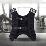 10KG Weighted Vest Top Gym Exercise Fitness Strength Sports Training Weight Loss - Front View