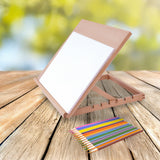 A2 Art & Craft Easel Table Wooden Drawing Board Artist Adjustable WorkStation