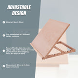 A2 Art & Craft Easel Table Wooden Drawing Board Artist Adjustable WorkStation