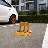 Parking Space Lock Folding Barrier Bollard - 45-Degree Angle