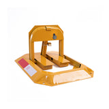 Parking Space Lock Folding Barrier Bollard - Rear View