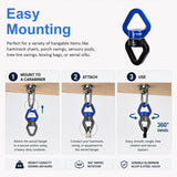360 Rotating Swing Swivel Hardware Hammock Hanger