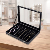 Jewellery Display Box Case for Rings Bracelets Necklaces Retail - Front View