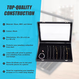 Jewellery Display Box Case for Rings Bracelets Necklaces Retail