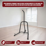 Punching Bag Stand Single-Station Boxing Heavy Bag - Rear View