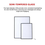 A2 LED Slim Advertising Lightbox Sign Wall-Mounted Poster Board Menu Frame - Extra Image