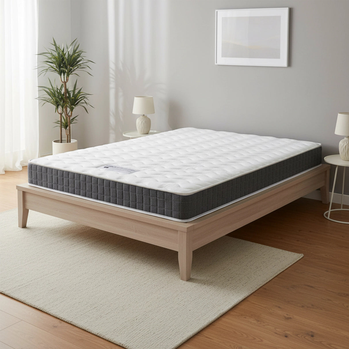 Double Memory Foam Mattress &ndash; OEKO-TEX&reg; Textile & CertiPUR-US&reg; Certified Foam
