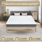 Double Memory Foam Mattress &ndash; OEKO-TEX&reg; Textile & CertiPUR-US&reg; Certified Foam - Extra Image