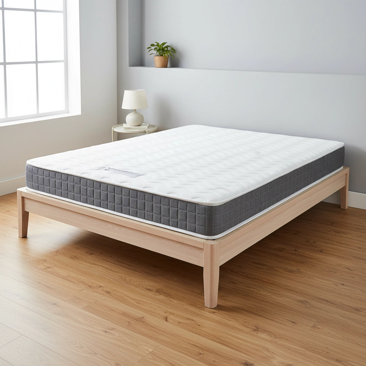 Double Memory Foam Mattress &ndash; OEKO-TEX&reg; Textile & CertiPUR-US&reg; Certified Foam