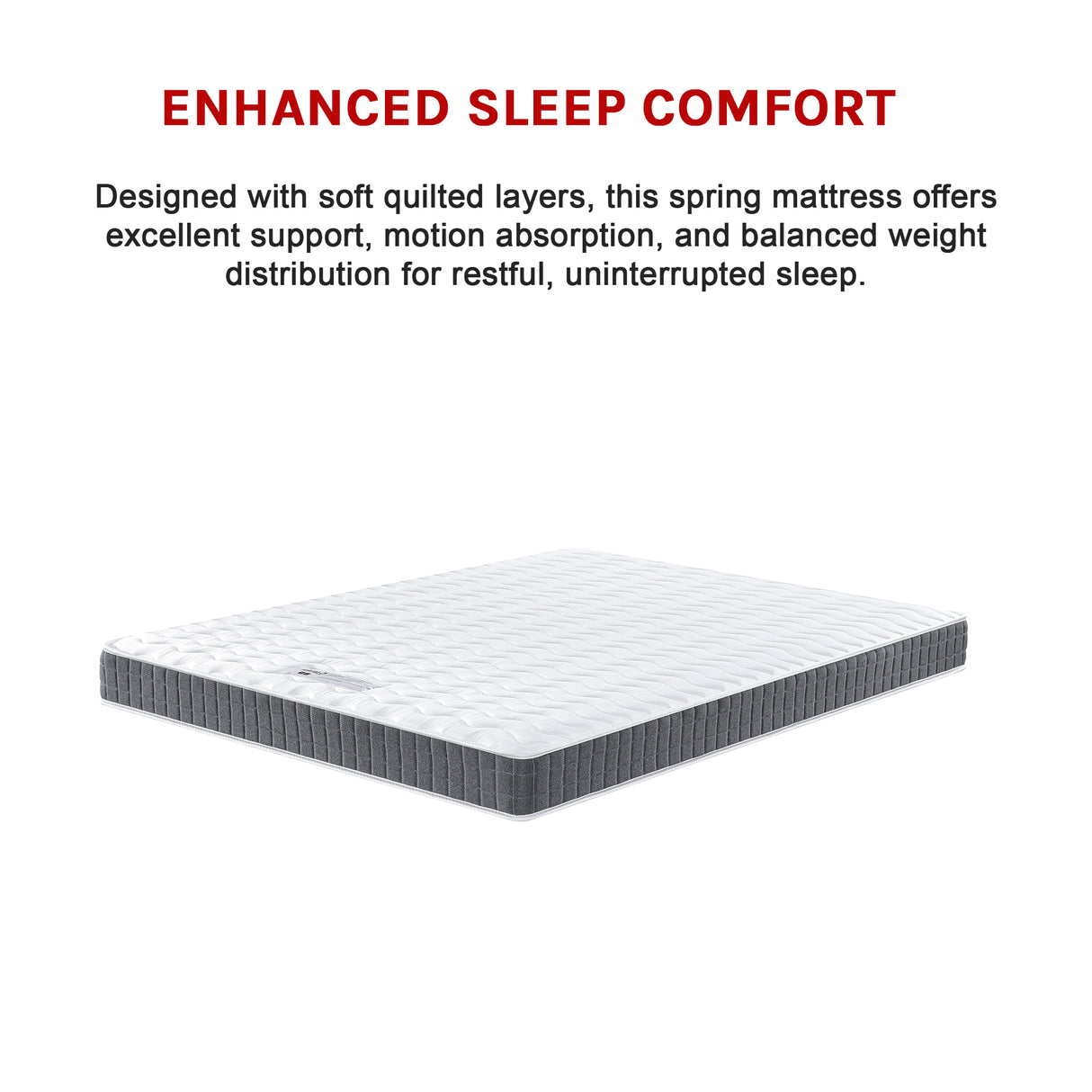 Queen Memory Foam Mattress &ndash; OEKO-TEX&reg; Textile & CertiPUR-US&reg; Certified Foam