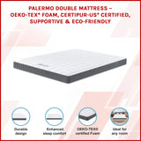 Queen Memory Foam Mattress &ndash; OEKO-TEX&reg; Textile & CertiPUR-US&reg; Certified Foam