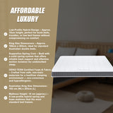 King Memory Foam Mattress &ndash; OEKO-TEX&reg; Textile & CertiPUR-US&reg; Certified Foam