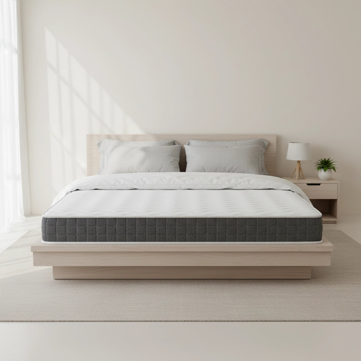 King Memory Foam Mattress &ndash; OEKO-TEX&reg; Textile & CertiPUR-US&reg; Certified Foam