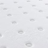 Single Euro Top Pocket Spring Mattress &ndash; Motion Isolation Comfort with CertiPUR-US&reg; Certified Foam Layers - Top-Down View