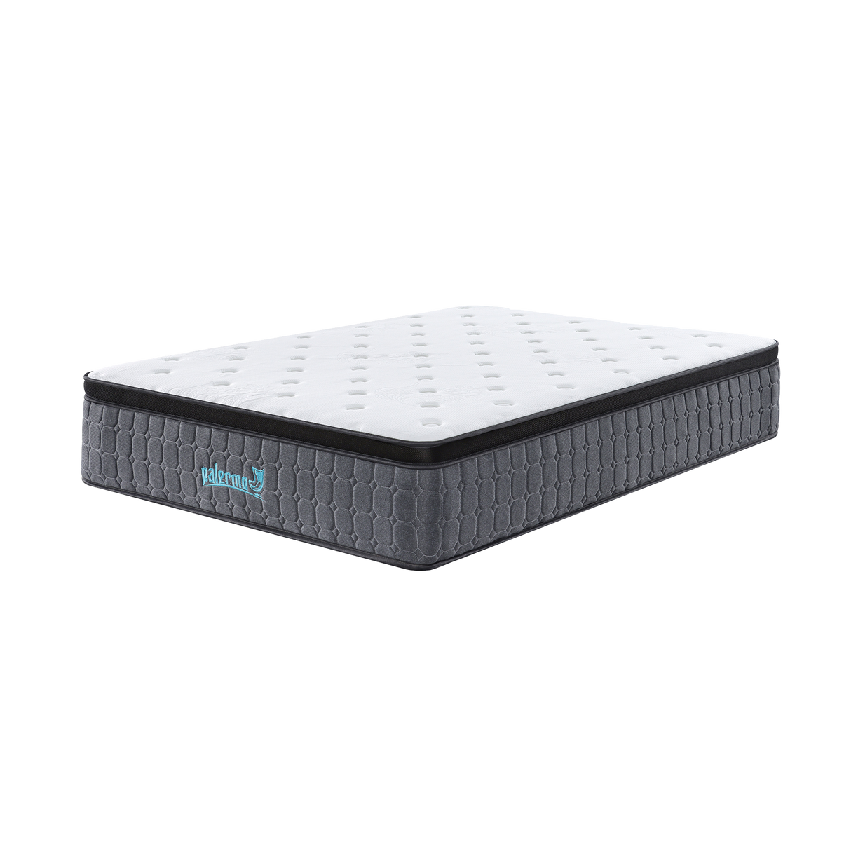 King Single Euro Top Pocket Spring Mattress &ndash; Motion Isolation Comfort with CertiPUR-US&reg; Certified Foam Layers