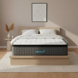 King Single Euro Top Pocket Spring Mattress &ndash; Motion Isolation Comfort with CertiPUR-US&reg; Certified Foam Layers