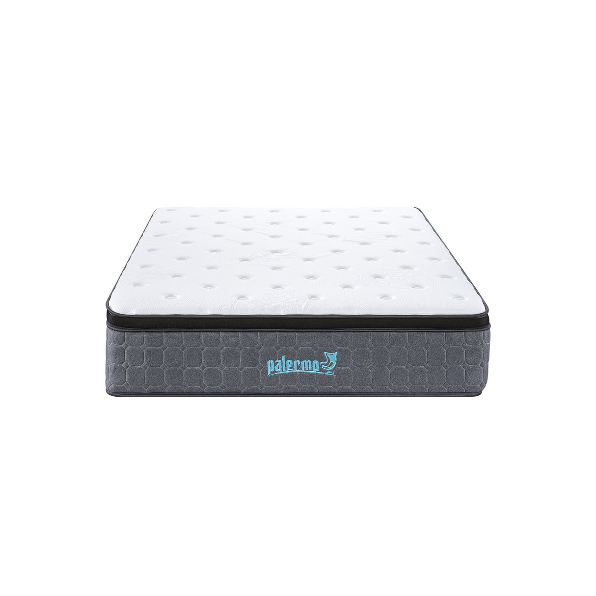 King Single Euro Top Pocket Spring Mattress &ndash; Motion Isolation Comfort with CertiPUR-US&reg; Certified Foam Layers