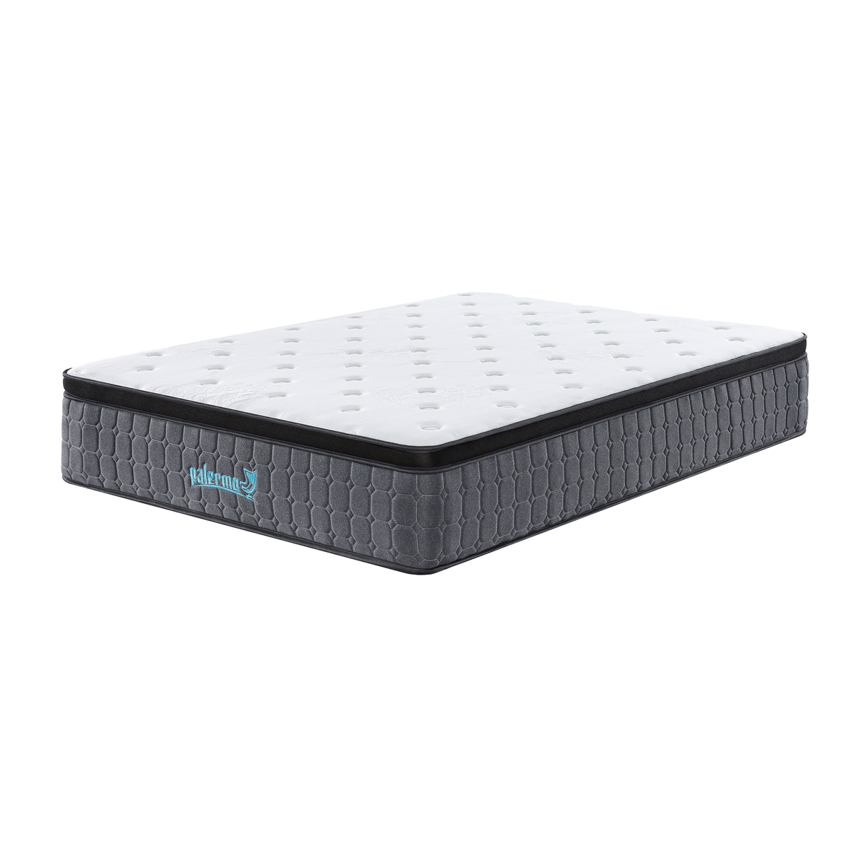 Double Euro Top Pocket Spring Mattress &ndash; Motion Isolation Comfort with CertiPUR-US&reg; Certified Foam Layers
