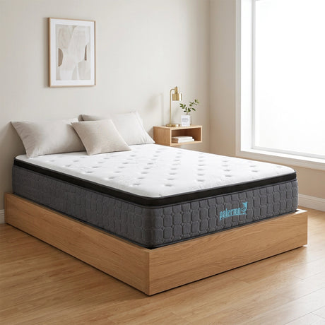 Queen Euro Top Pocket Spring Mattress &ndash; Motion Isolation Comfort with CertiPUR-US&reg; Certified Foam Layers