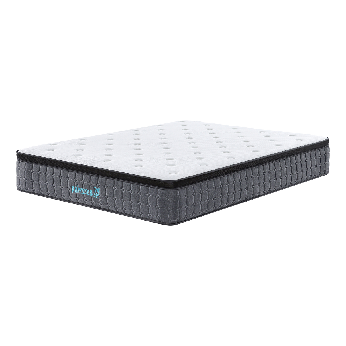 King Euro Top Pocket Spring Mattress &ndash; Motion Isolation Comfort with CertiPUR-US&reg; Certified Foam Layers