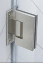 90 Degree Stainless steel Glass Shower Door L-Hinge in Chrome