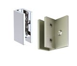 Glass-to-wall/floor Shower Screen U-Brackets in Chrome