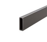 Frameless Glass Sliding Door Shower Screen Rail in Gunmetal