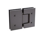 180 Degree Stainless steel Glass to Glass Shower Door Hinge in Gunmetal