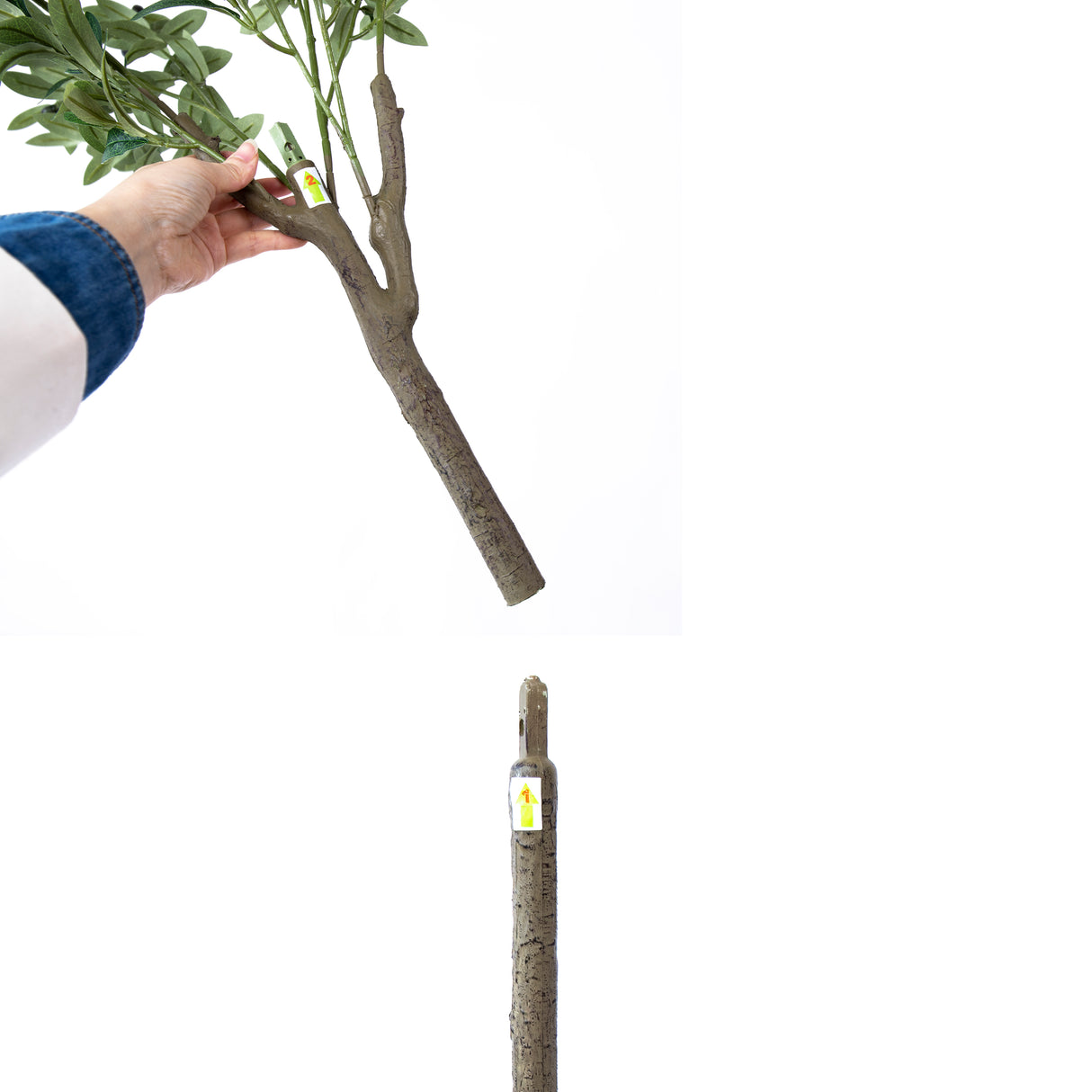 150cm Artificial Olive Tree &ndash; Tall Realistic Faux Green Indoor Plant for Home & Office
