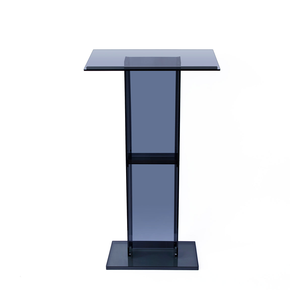120cm Acrylic Podium Stand Black
