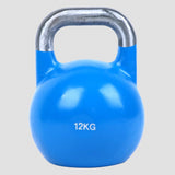 12kg Pro-Grade Steel Kettlebell &ndash; Heavy Duty Strength Training - Front View